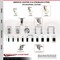 Service Caster 5 Inch 316SS Nylon Swivel 1-7/8 Inch Expanding Stem Caster Lock Brake SCC, 2PK SCC-SS316TTLEX20S514-NYS-2-S-2-178 - alternate 2